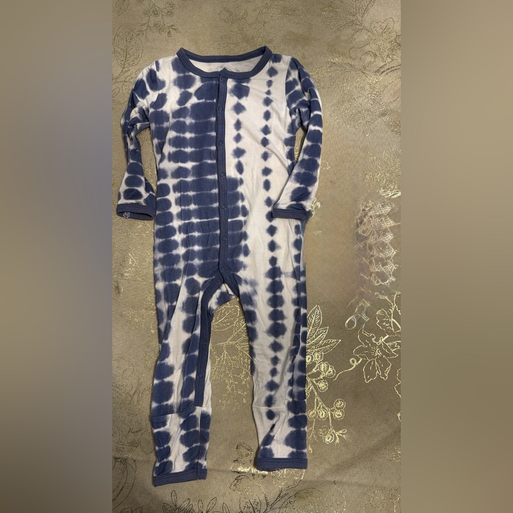 Kyte BABY steel riptide snap romper